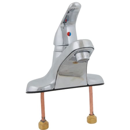 T&S Brass Faucet, 4" Deck , Single Control 5SL-1000